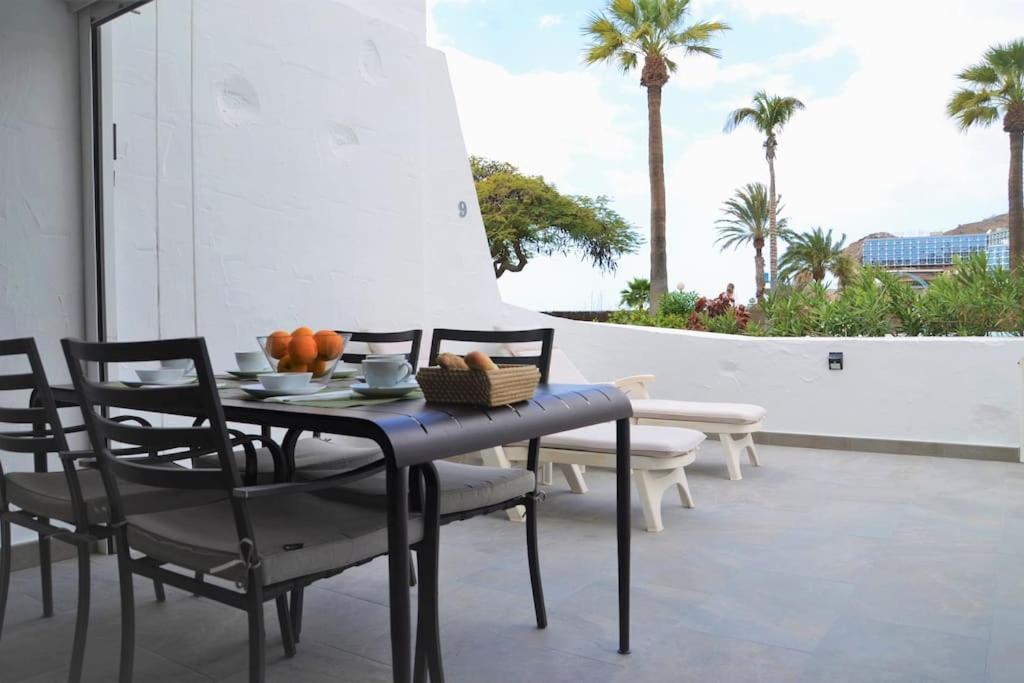 Apartamento Puerto Rico - Primera Linea De Playa Mogán Kültér fotó
